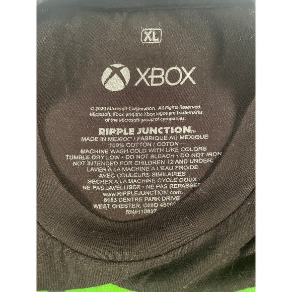 Xbox Series X VideoGame Green Logo Graphic T-Shirt XL - Picture 3 of 4